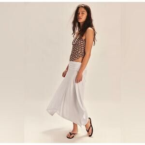 Free People Free-est Zella Convertible Skirt in White